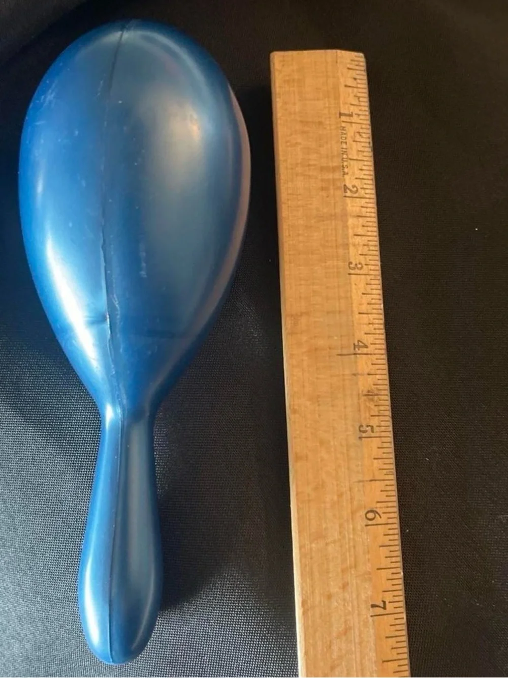 7 Plastic Metallic Party Maracas Blue, Green, and Red, 7 in